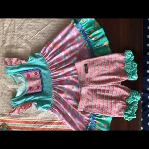 Matilda Jane Top & Shorties size 6.